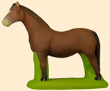 CHEVAL BRUN