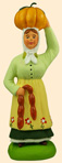 WOMAN w. A PUMPKIN