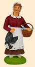WOMAN w. A CHICKEN