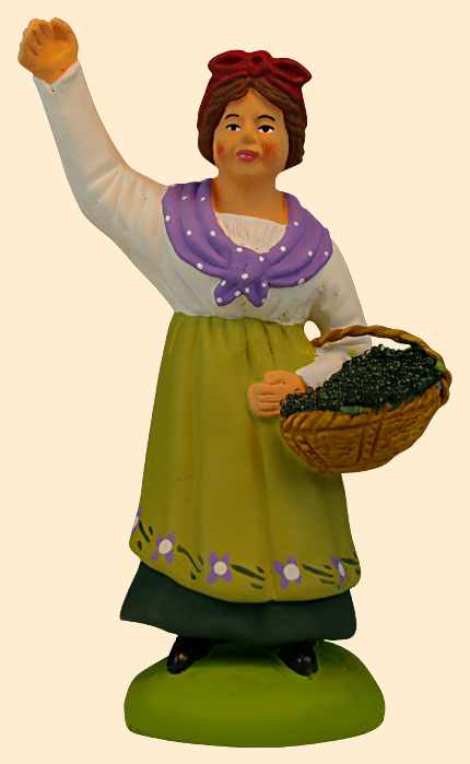 CUEILLEUSE D'OLIVES