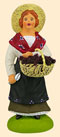WOMAN HARVESTING GRAPES