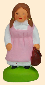 SCHOOLGIRL w. SCHOOLBAG