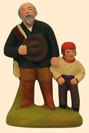 AVEUGLE ET SON FILS