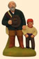 BLIND MAN w. HIS SON