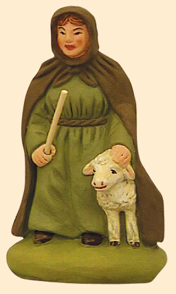 BERGERE AU MOUTON