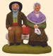 COUPLE ON THE BENCH