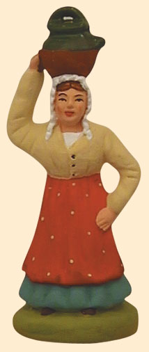 FEMME A LA CRUCHE