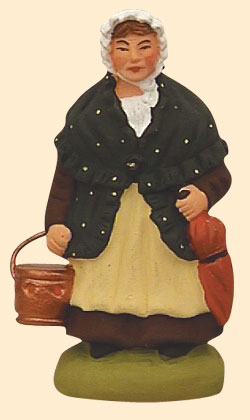 FEMME A LA CHAUFFERETTE