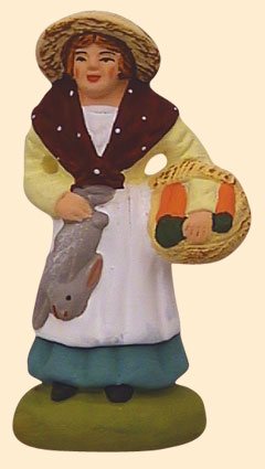 FEMME AU LAPIN
