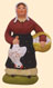 WOMAN w. A CHICKEN