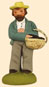 MAN GATHERING OLIVES