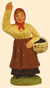 WOMAN GATHERING OLIVES