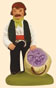 MAN CUTTING LAVENDER UPRIGHT