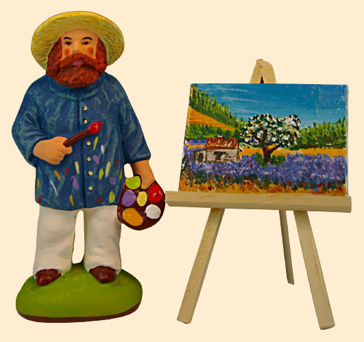 PEINTRE ET SON CHEVALET