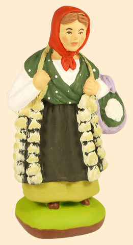 FEMME A L'AIL