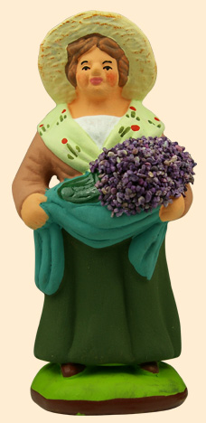 FEMME A LA LAVANDE
