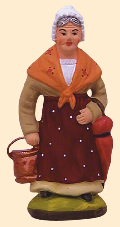 FEMME A LA CHAUFFERETTE