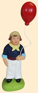 GARÇON AU BALLON DE BAUDRUCHE