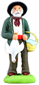 HOMME À LA POULE