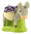 DONKEY CARRYING  BASKETS OF LAVENDER