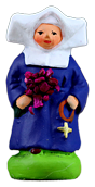 NUN IN BLUE