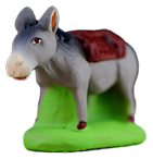 DONKEY TO BE HARNESSED