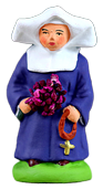 NUN IN BLUE