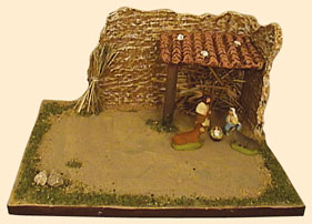 ÉTABLE RUINE PETIT MODÈLE