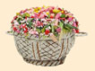 PANIER DE FLEURS
