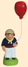 GARÇON AU BALLON DE BAUDRUCHE