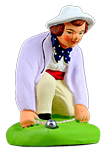 BOWLS PLAYERS: KNELT