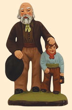 AVEUGLE ET SON FILS