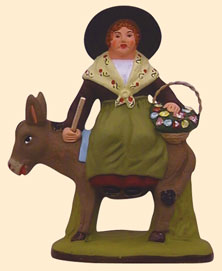 FEMME SUR ÂNE