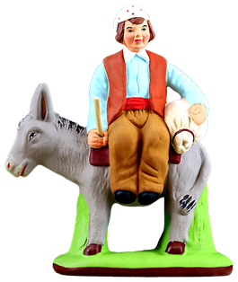 MILLER ON A DONKEY