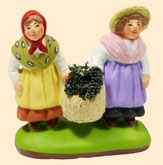 COUPLE D’ENFANTS AU PANIER D’OLIVES