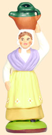 WOMAN w. A PITCHER