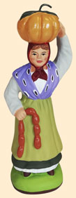 FEMME À LA COURGE