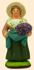 FEMME À LA LAVANDE