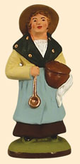 FEMME AUX LIMAÇONS