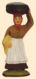 FEMME AU BERCEAU
