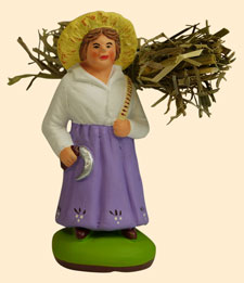 FEMME AU FOIN